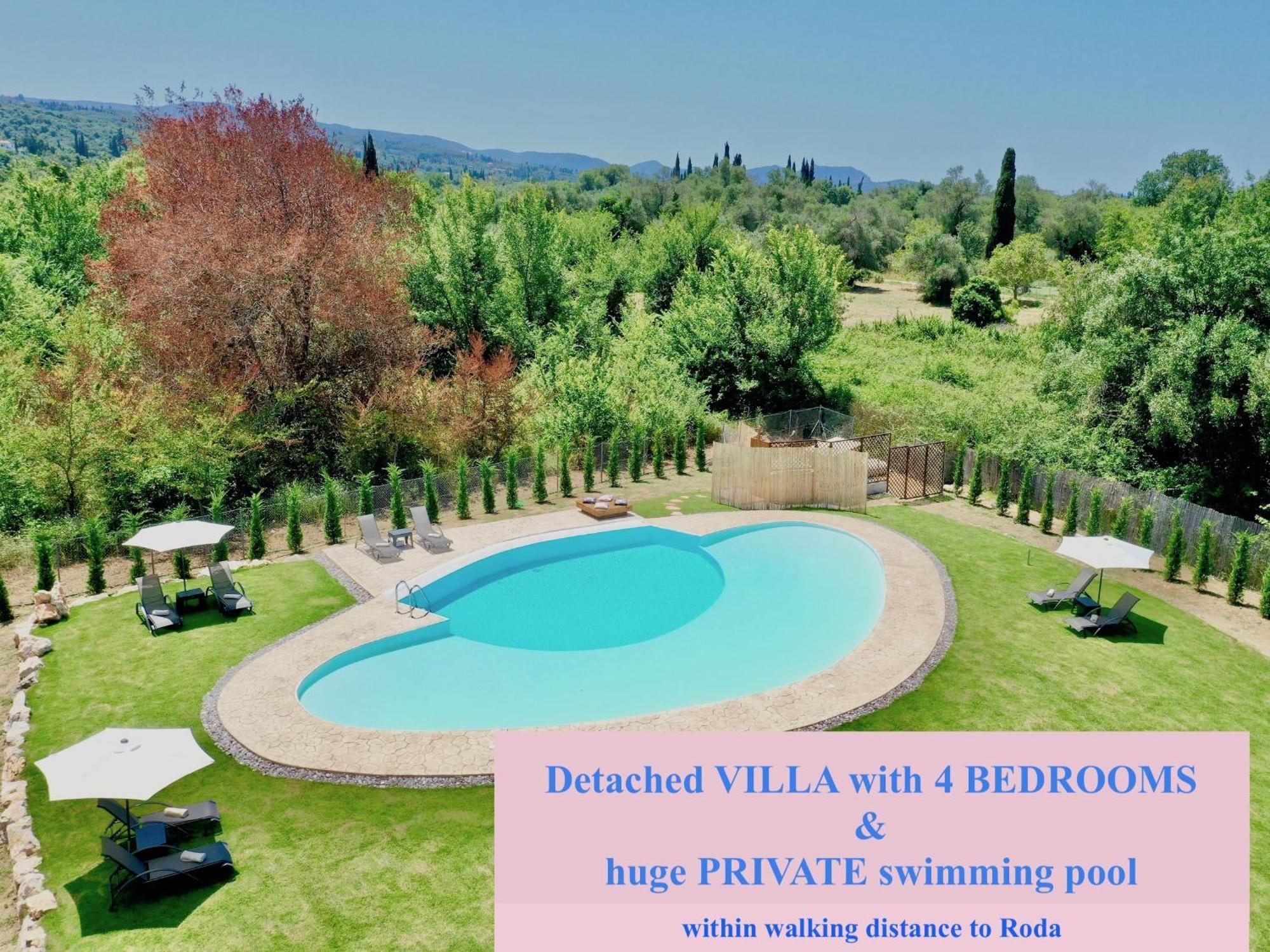 Dafni With Private Pool By Dadovillas Villa Roda (Corfu)